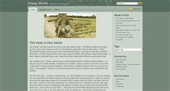 Desktop Screenshot of cheapshrills.thirdring.net